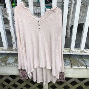 Pullover sweater with hood